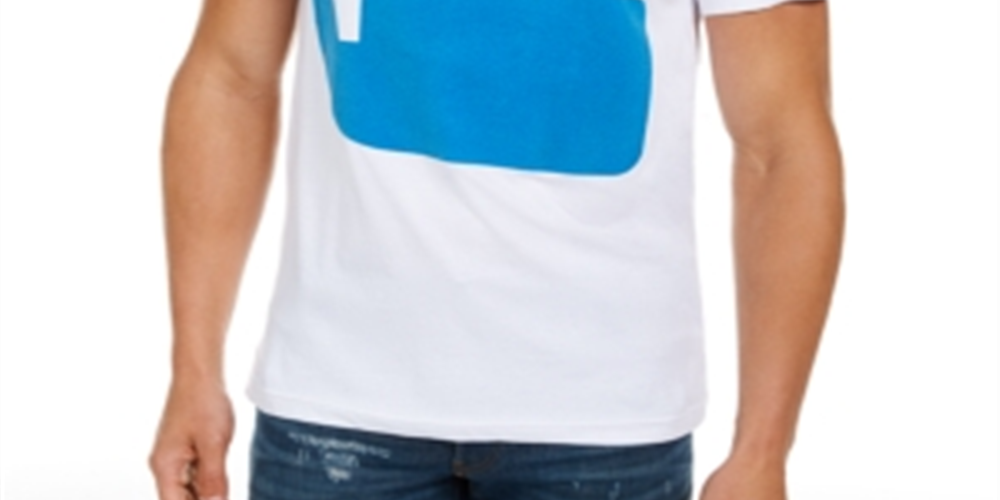 G-Star Raw Men's Logo Graphic T-Shirt White Size L