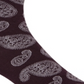 Cole Haan Men's Paisley Dress Crew Socks Pink-Berry Jam Size 7-12