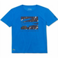 Lacoste Men's Performance Stretch Novak Djokovic Logo Graphic T-Shirt Blue Size XL