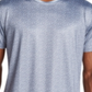 Tallia Men's Slim Fit Stretch Leopard Print Short Sleeve T-Shirt Gray Size Small