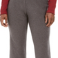 Karen Scott Women's Microfleece Pants Charcoal Size Petite S