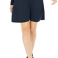 Style & Co Women's Ribbed Sweater Dress Blue Size Petite XL