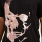 INC International Concepts Men's Sequined Graphic T-Shirt Black Size 3X