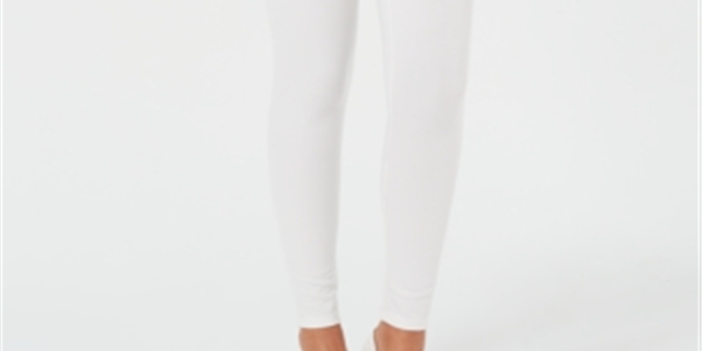 INC Women's  Fashion Shaping Leggings White Size XS