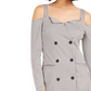 Marciano Women's Houndstooth Mini Sheath Dress Black Size XX-Small