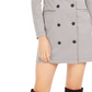 Marciano Women's Houndstooth Mini Sheath Dress Black Size XX-Small