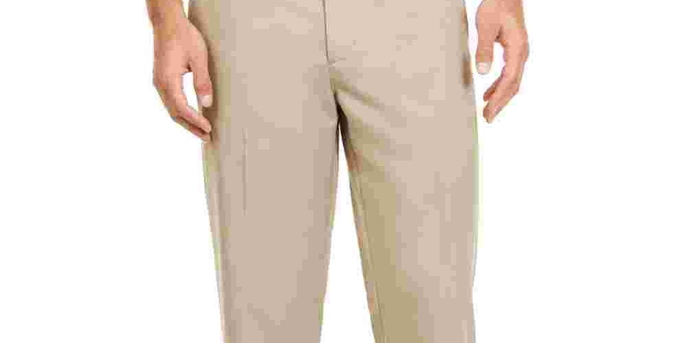 Attack Life Men's Pants Regular Beige Size 30