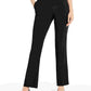 Alfani Women's Split Hem High Rise Bootcut Pants Black Size 6