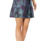 Vince Camuto Women's Belted Floral Print Fit & Flare Dress Blue Size 4