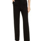 Alfani Women's High Waist Pleated Wide Leg Pants Black Size 6