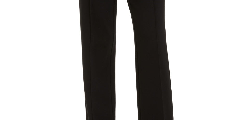 Alfani Women's High Waist Pleated Wide Leg Pants Black Size 6