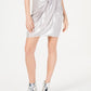INC International Concepts Women's Satin Sarong Skirt  Silver Size 14 Petite