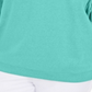 Karen Scott Women's Plus Sweatshirt Teal-Aqua Size 0X