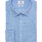 Ryan Seacrest Distinction Men's Slim Stretch Non Iron Dress Shirt Blue Size 18