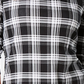 Charter Club Women's Cotton Plaid Top Black Size Small