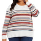 Style & Co Women's Plus Pullover Sweater Brown Size 0X