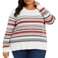 Style & Co Women's Plus Pullover Sweater Brown Size 0X