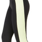 Ideology Women's Colorblocked Cropped Leggings Color Barbell Lime Gold Size Small