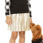 Charter Club Little Girl's Buffalo Check Family Sweater Natural Size 5