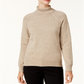 Karen Scott Women's Cotton Turtleneck Sweater Purple Size Petite L