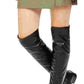 Bar III Women's Faux Leather Mini A Line Skirt Green Size XX-Small