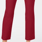 INC International Concepts Women's Cropped Straight Leg Pants Red Size 4