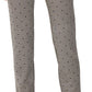Charter Club Women's Dot Print Pull On Pants Black Size 10