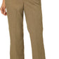 Alfred Dunner Women's Boardroom Textured Pull on Pants Brown Size 12 Petite