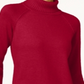 Karen Scott Women's Long Sleeve Turtle Neck Sweater Red Size Petite X-Large