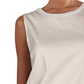 Alfani Women's Sleeveless Jewel Neck Top Brown Size X-Large
