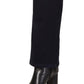 Style Co. Women's Solid Tummy Control Straight Leg Jeans Blue Size 22