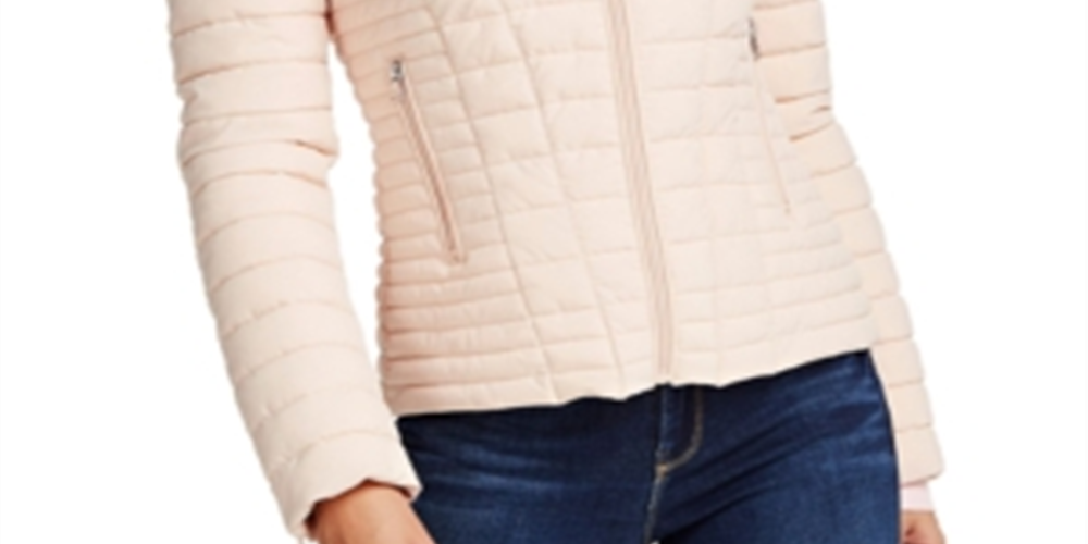 Guess Women's Jacket Light Pink Size Medium