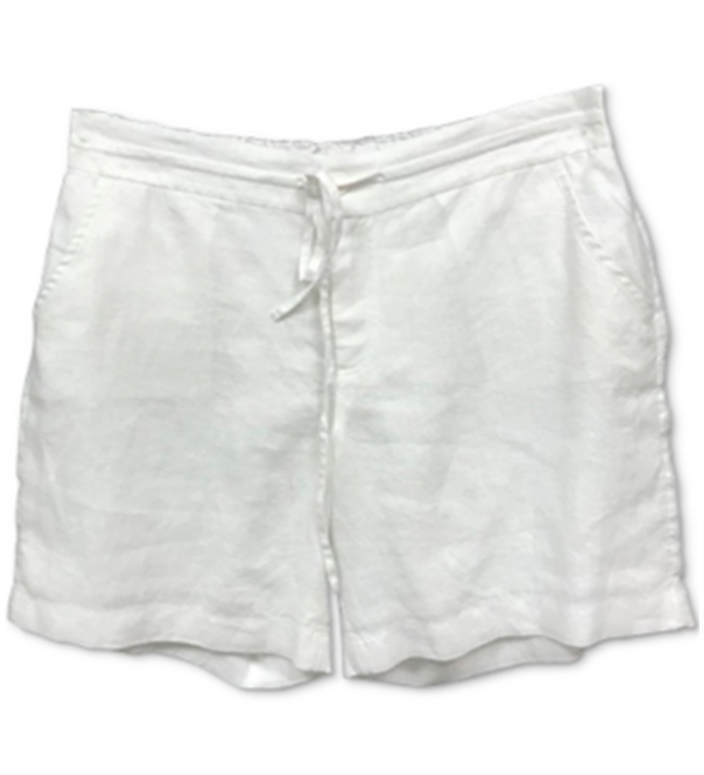 Charter Club Women's Pull on Shorts White Size Large