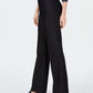 Charter Club Women's Pocketed Tummy Slimming Wear to Work Pants Black Size 12