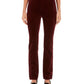 Charter Club Women's Lexington Velveteen Straight Leg Jeans Red Size 16 Petite