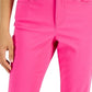 Charter Club Women's Tummy Control Bristol Capri Jeans Pink Size 10