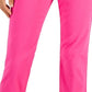 Charter Club Women's Tummy Control Bristol Capri Jeans Pink Size 4