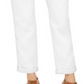 Style & Co Women's Straight Leg Chino Pants White Size 4