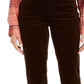 Charter Club Women's Lexington Tummy Control Corduroy Pants Brown Size 20X5