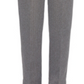 Alfred Dunner Women's Sapphire Skies Stripe Pants Gray Size 16 Petite