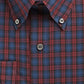 Club Room Men's Regular Fit Cotton Dress Shirt Red Size 18X34-35