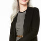Charter Club Women's Nicki Cashmere Open Front Cardigan Regular Black Size X-Small
