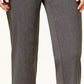 Alfred Dunner Women's Classics Allure Pull On Slim Leg Pants Gray Size 14