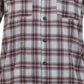 Hurley Men's Crowley Washed Hooded Long Sleeve Shirt Charcoal Size Medium