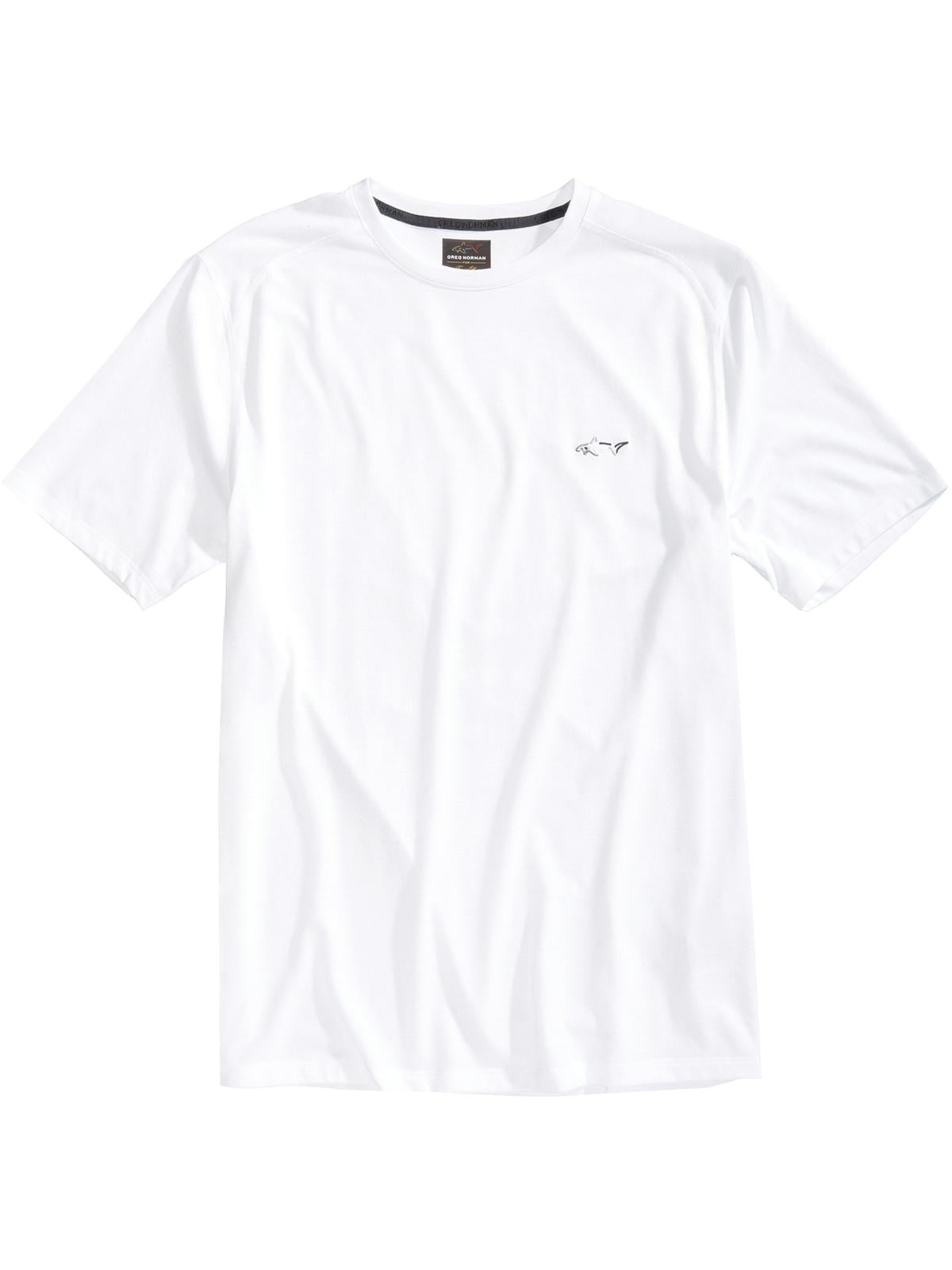 Attack Life Men's Crew Neck Performance Logo T-Shirt White Size Small