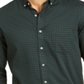 Club Room Men's Shirt Button Down Gingham Long Sleeve Green Size Small