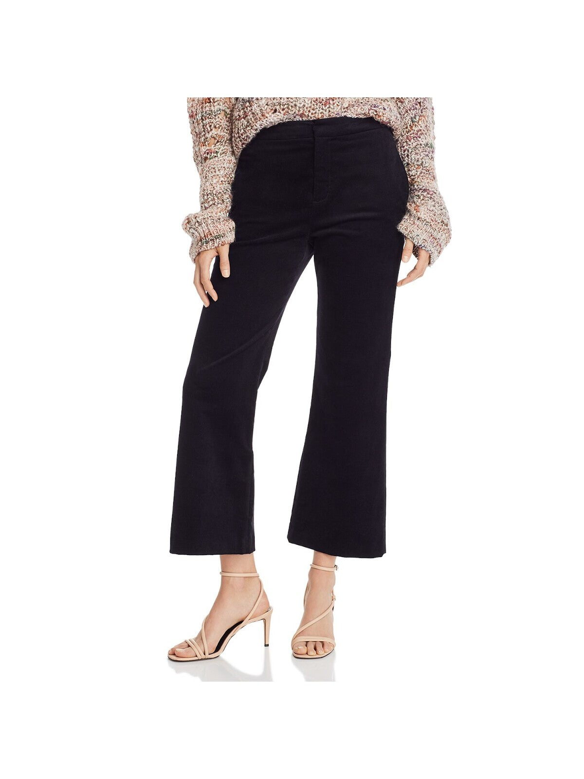 Joie Women's extured Cropped Pants Blue Size 6