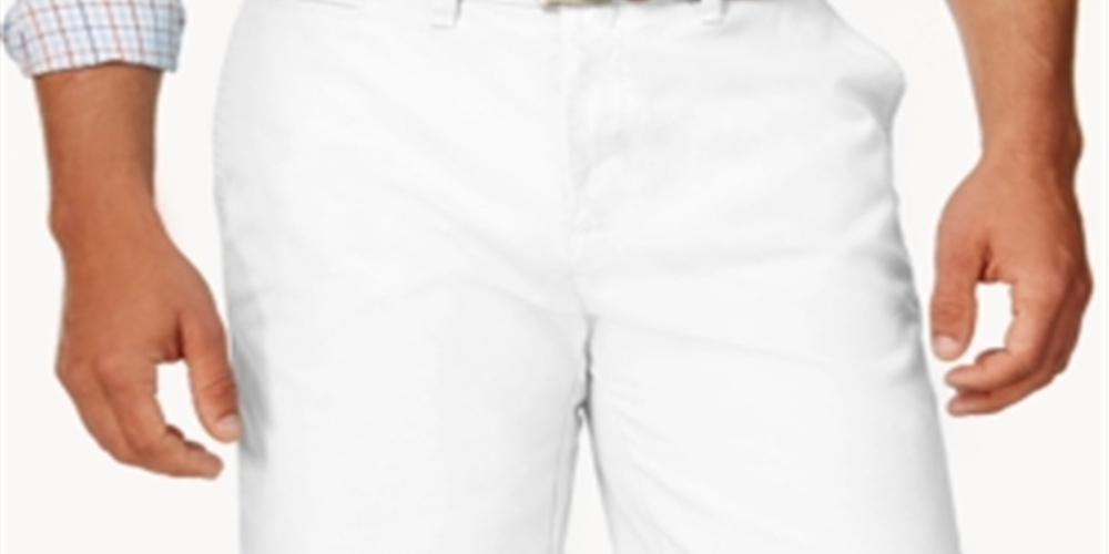 Tommy Hilfiger Men's Shorts White Size 42W