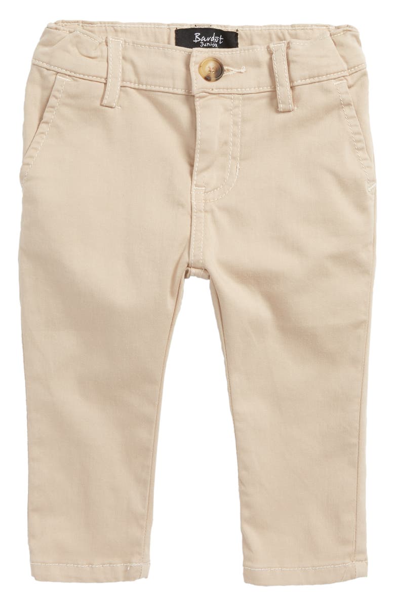 Bardot Junior Boy's Jack Chino Pants Brown Size 0