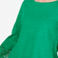 Charter Club Women's Cotton Lace Trim Top Green Size XX-Large